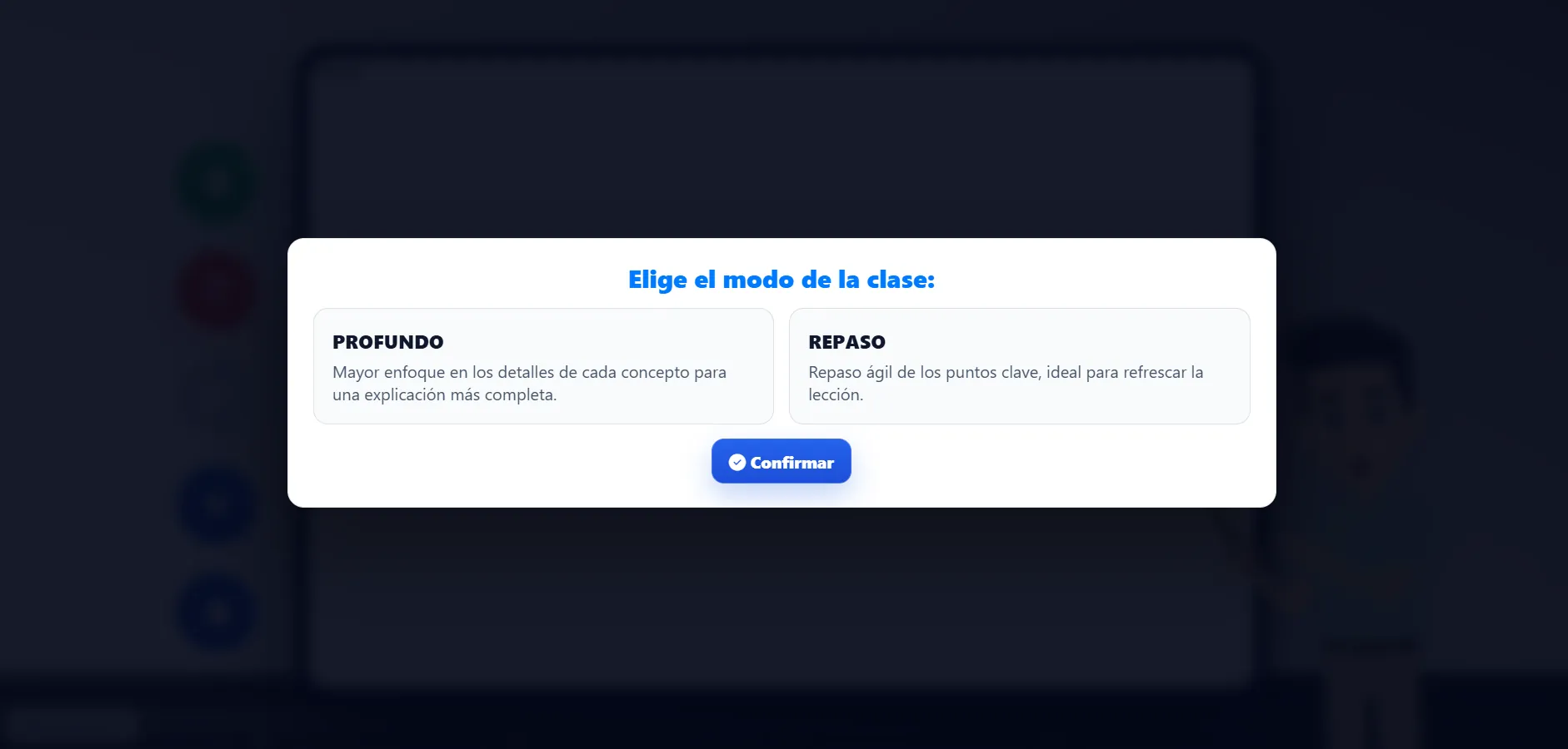 Explorando los modos de clase en Lumnia